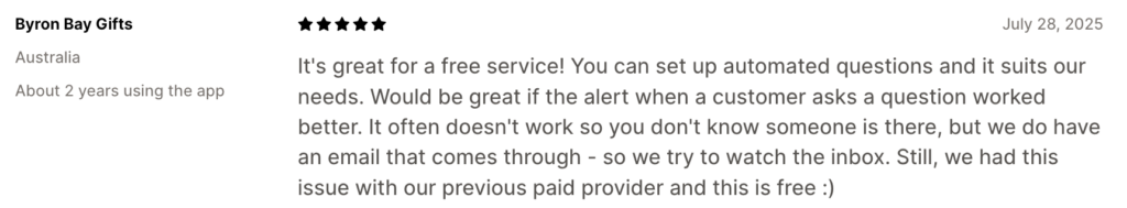reviews of shopify inbox tool 